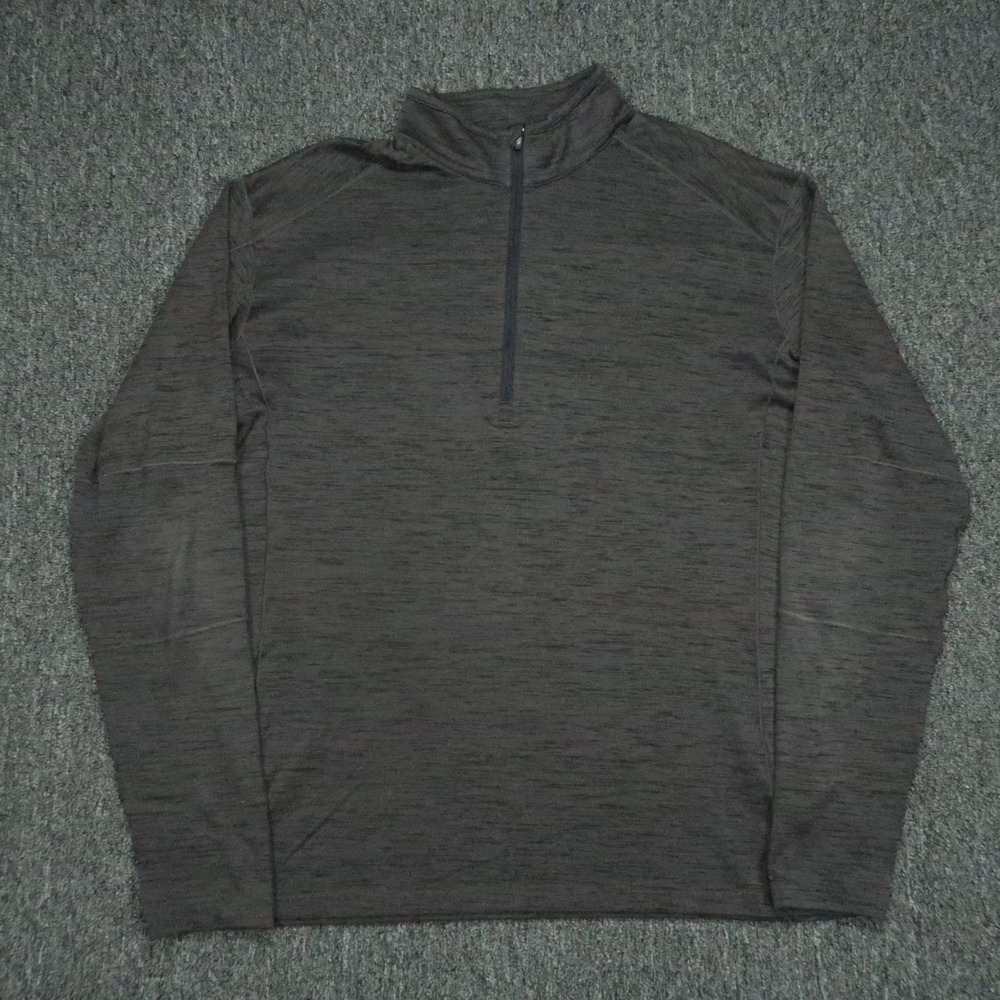 Kuhl Pullover Mens XXL Gray Quarter Zip‎ Alloy Performance Lightweight Hiking